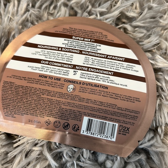 Sephora face mask and lip mask LIMITED EDITION HOT COCO FRAGRANCE - Picture 2 of 2